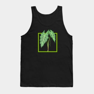 Alocasia Houseplant Leaves Tank Top